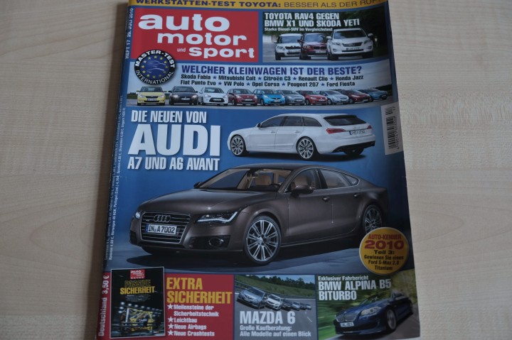 Deckblatt Auto Motor und Sport (17/2010)